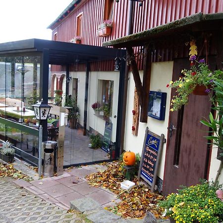 Gasthaus "Zum Wanderstuebel" Hinterhermsdorf Exteriör bild