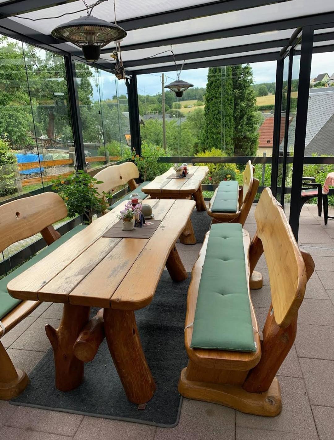 Gasthaus "Zum Wanderstuebel" Hinterhermsdorf Exteriör bild