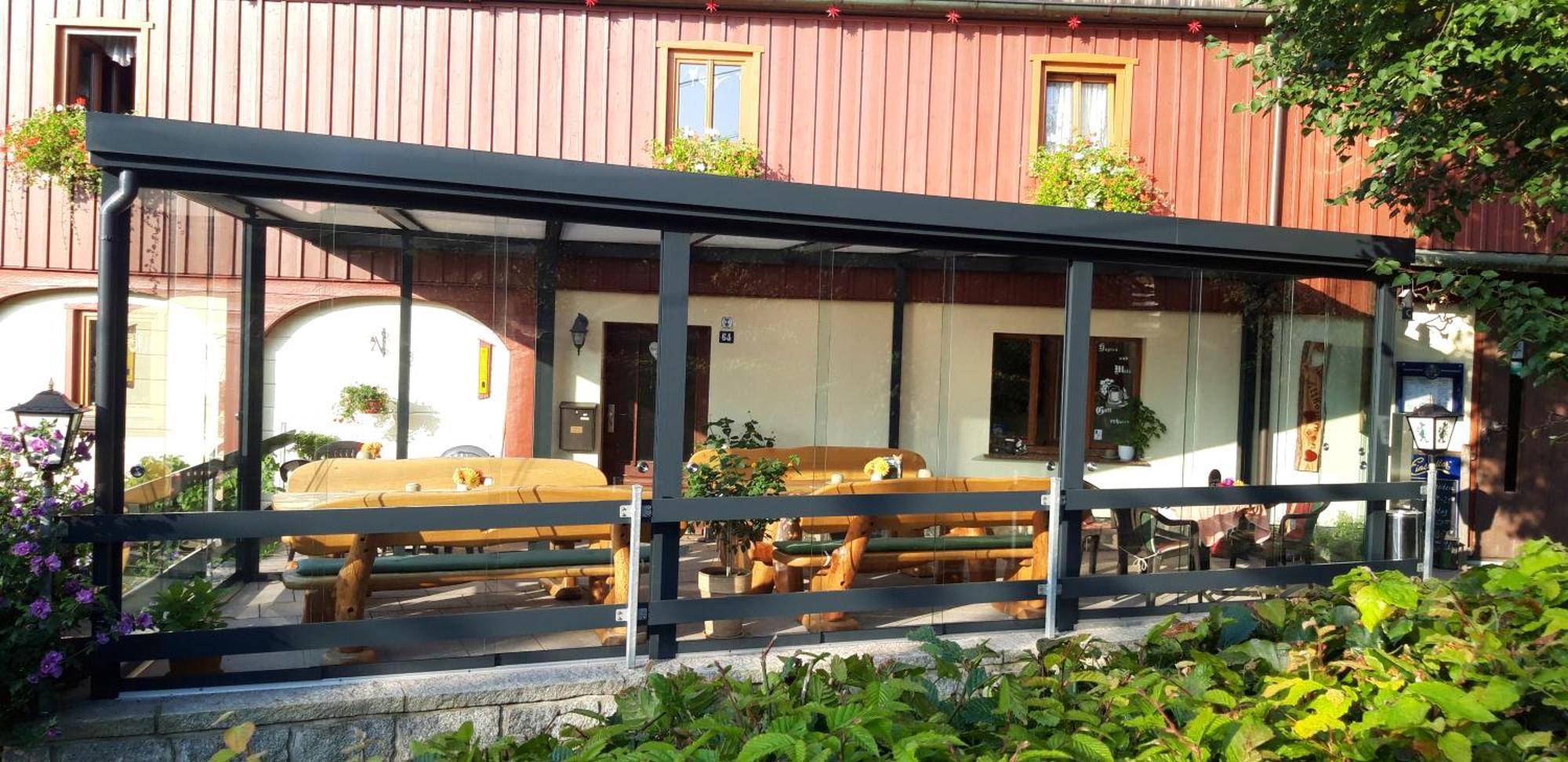 Gasthaus "Zum Wanderstuebel" Hinterhermsdorf Exteriör bild